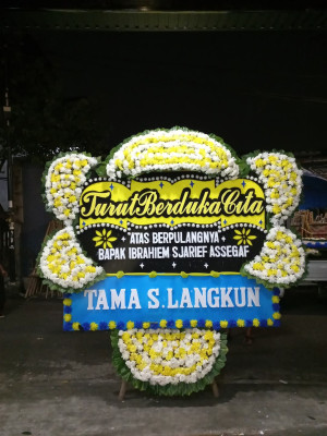 Papan Bunga Duka di Ebungfao