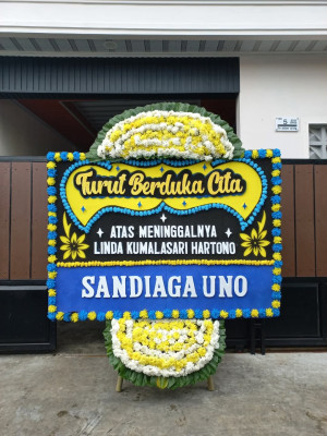 Papan Bunga Duka di Ebungfao